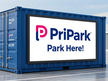 Portable LED Billboard Shipping Container or Trailer